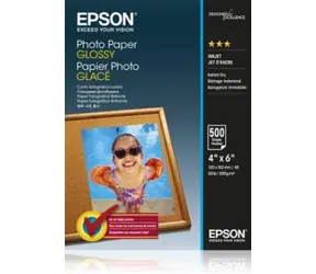 Epson Photo Paper Glossy 10x15 500 Blatt / Glänzend