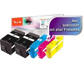 Peach HP 934/935XL Multipack PLUS wiederaufbereitete Patrone / HP Officejet Pro 6230 E-Drucker/6830 e-AiO/ 2xBK+1xCMY