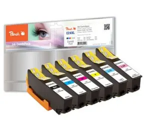 Peach T2438/No 24XL MultiPack alternative Patrone / für Epson XP-750 / Multipack