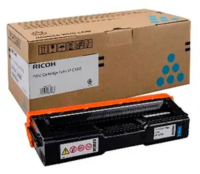 Ricoh Original Toner 407544 / für SP C250DN/C250SF / 1.600 Seiten / Cyan