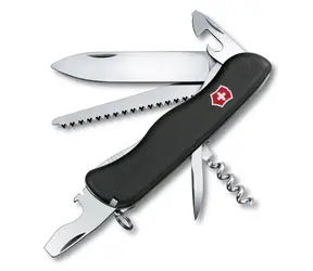 VICTORINOX FORESTER schwarz / Taschenmesser / Stahl / Anzahl Funktionen 12 / Länge 111 mm