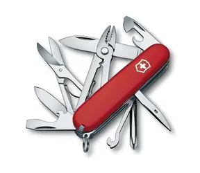 VICTORINOX DELUXE TINKER rot / Taschenmesser / Stahl / Anzahl Funktionen 17 / Länge 91 mm