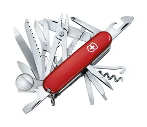 VICTORINOX SWISSCHAMP rot / Taschenmesser / Stahl / Anzahl Funktionen 33 / Länge 91 mm