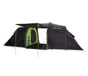 High Peak Tauris 6 / Zelt für 6 Personen / 220x210 & 220x240 (620x240) cm x 200 cm / Wassersäule: 4000mm