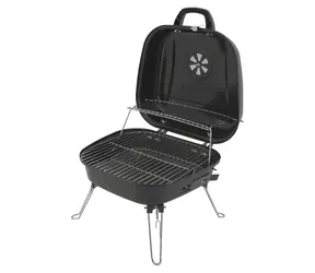 Cattara Holzkohlegrill CROTONE klappbar / 35 x 33 cm