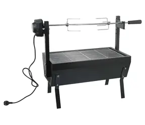 Cattara Grill BARBECUE 60cm mit 230V-Motor / Gitter: 56 x 30 cm