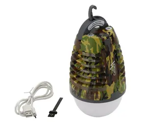 Cattara Taschenlampe PEAR ARMY wiederaufladbar + Insektenfänger / SMD LED / IPX4 / Micro-USB