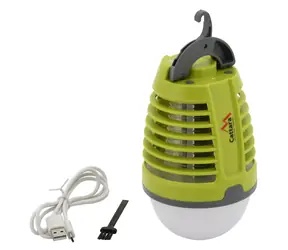 Cattara Taschenlampe PEAR wiederaufladbar + Insektenfänger / SMD LED / IPX4 / Micro-USB