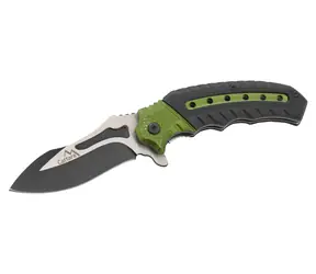 Cattara COBRA Klappmesser 20cm mit Schloss grün-schwarz