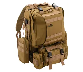 Cattara Rucksack 55l ARMY / 50 x 52 x 26 cm / 4X Taschen