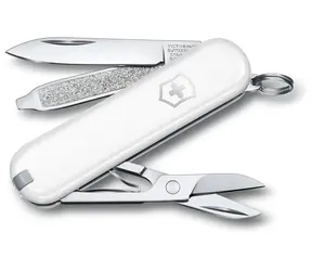 VICTORINOX Classic SD Colors Celidor weiß / Taschenmesser / 7 Funktionen / Klingenlänge 4,5 cm