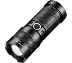Superfire GT60 Taschenlampe schwarz / 2600lm / USB-C