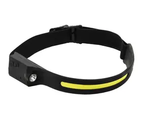 Cattara Stirnlampe STRIP SENSOR schwarz / 350 lm / AKU / LED