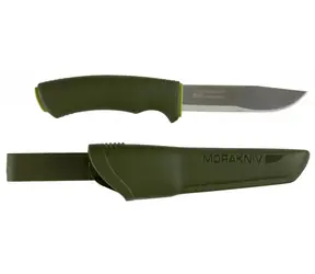 Morakniv Bushcraft Forester grün / Bushcraftmesser / Edelstahl / Klinge 10,9 cm / Kunststoffgehäuse