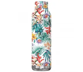 Quokka SOLID Orchid Garden 630ml / Thermosflasche / Edelstahl / im Angebot