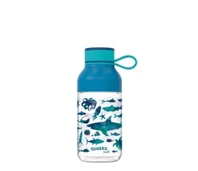 Quokka Ice Kids mit Riemen 430ml Meerestiere / Wasserflasche / Riemen / Tritan / Sale