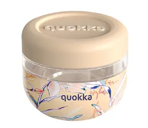 Quokka Bubble Food Jar 500 ml Vintage Floral / Lebensmittelbehälter / Kunststoff