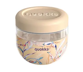 Quokka Bubble Food Jar 770 ml Vintage Floral / Lebensmittelbehälter / Kunststoff