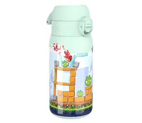 ion8 Auslaufsichere Kinder-Edelstahlflasche Angry Birds Game Level 400 ml