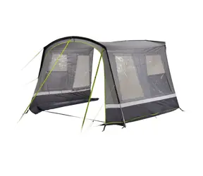 High Peak Trento 2.0 grau / Carport / 300x300 x 195 cm / Wassersäule: 4000mm