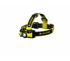 Ledlenser IH9R Stirnlampe schwarz-gelb / 600/220/120/20 lm / IP54 / Li- ION