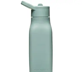 Neon Kactus Kindersilikonflasche grün 340 ml