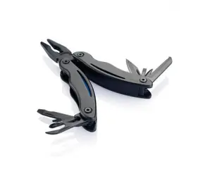 XD Design Grip schwarz-blau / Multifunktionszange / 13 Werkzeuge / 360 g