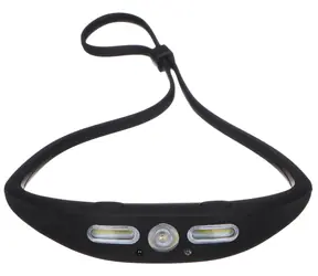 SIXTOL HEADLAMP SENSOR 1 - Stirnlampe mit Gummiband und Sensor / 160 lm / XPG LED / COB / USB