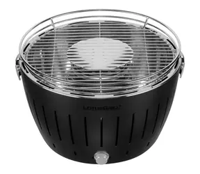 LotusGrill G34 U schwarz / Holzkohlegrill / Rostdurchmesser 32 cm