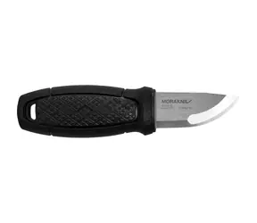 Morakniv Eldris schwarz / Taschenmesser / Edelstahl / Klinge 5,9 cm / Kunststoffgehäuse