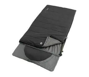 Outwell Contour (Linker Reißverschluss) schwarz / Schlafsack / Füllung: 1000 g / Größe 220x85cm