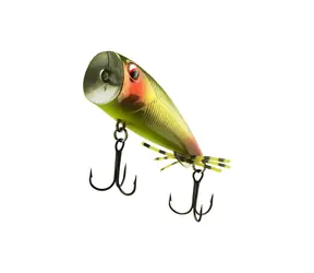 Daiwa Wobbler Prorex Chining Bug 55F 7cm 12,9g Grün Gold Roter Schwanz