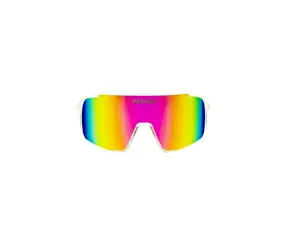 FLYING EAGLE PRO PACK Polarisierte Sonnenbrille Transparent/Pink / 2x Polarisierte Gläser / Reiseetui