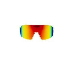 FLYING EAGLE PRO PACK Polarisierte Sonnenbrille Transparent/Rot / 2x Polarisierte Gläser / Reiseetui