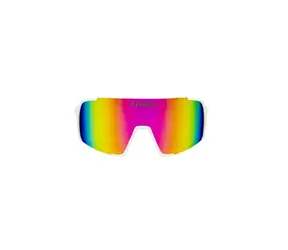 FLYING EAGLE PRO PACK Polarisierte Sonnenbrille Weiß/Pink / 2x Polarisierte Gläser / Reiseetui