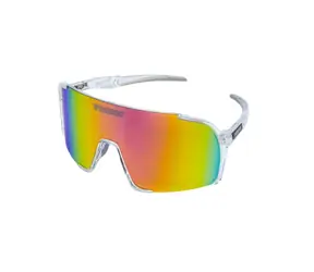 FLYING EAGLE ELITE PACK Photochrome Sonnenbrille Transparent/Pink / 2x Polarisierte Gläser / Reiseetui