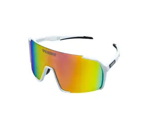 FLYING EAGLE ELITE PACK Photochrome Sonnenbrille Weiß/Pink / 2x polarisierende Gläser / Reiseetui