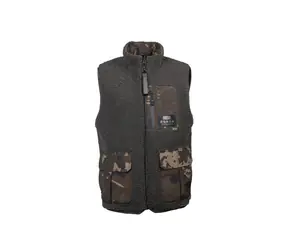 Nash Vesta Zero Tolerance Sherpa Fleece Wendbarer Bodywarmer S