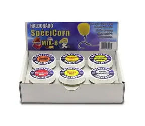 Haldorado Gummy Corn SpéciCorn 10 Stück 10 mm Mischung aus 6 Geschmacksrichtungen
