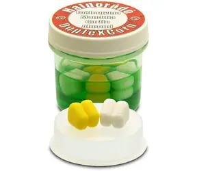 Haldorado Künstlicher Mais DupleXCorn 8 Stück 10mm Knoblauch/Mandel