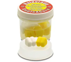Haldorado Künstlicher Mais DupleXCorn 8 Stück 10mm Kokosnuss/Tigernuss