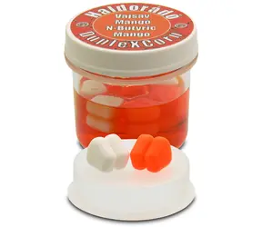 Haldorado Künstlicher Mais DupleXCorn 8 Stück 10mm Buttersäure/Mango