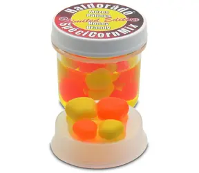 Haldorado Gummimais SpéciCorn MIX Limitierte Auflage 16 Stück 10+15mm Honigbrand