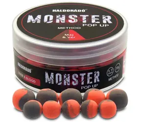 Haldorado Pop- UP Method Monster 30g 9+11mm Bloody Liver