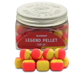 Haldorado Pellets Legend Pellet Pop- UP 50g 12+16mm Chili/Limette