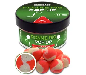 Haldorado Pop- UP Ronnie Rig 30g 14mm Hot Lava