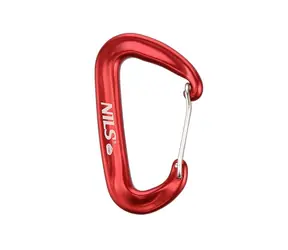 NILS Camp NC1707 12kN roter Aluminium-Karabiner / Tragfähigkeit: 1200 kg