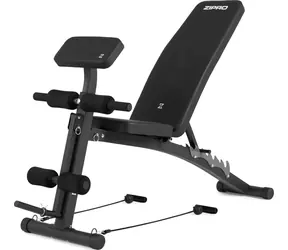 ZIPRO Hantelbank schwarz / Maximale Benutzerbelastung 110 kg / Maximale Bankbelastung 230 kg