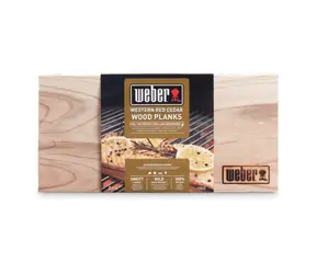 Weber 17522 / Western Red Cedar Holzbretter 2 Stück