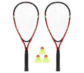 NILS NRS001 Crossminton-Set rot